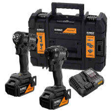 Набір з двох інструментів акумуляторних безщіткових McLaren F1 TEAM SPECIAL EDITION DeWALT DCK2224MP2T - №1