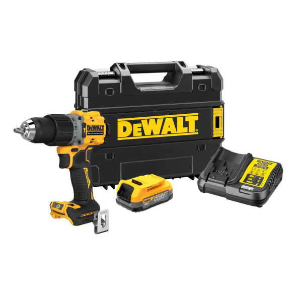Дриль-шуруповерт акумуляторний безщітковий ударний DeWALT DCD805D2T TYPE 1