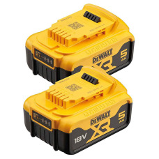 Набор аккумуляторных батарей DeWALT DCB184P2 - №1