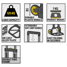 Грузовая складная тележка Stanley FXWT-706 - №2