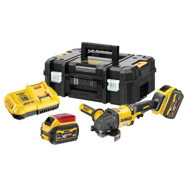 Шліфмашина кутова - болгарка акумуляторна безщіткова DeWALT DCG418T2 TYPE 2