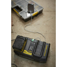 Зарядний пристрій на 2 акумулятора 18В Stanley FatMax SFMCB24 - №3