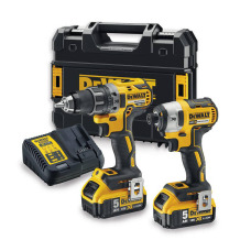 Набор из двух инструментов бесщеточных DeWALT DCK268P2T - №1