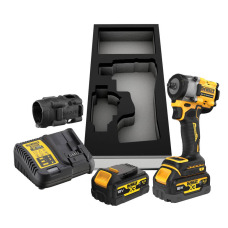 Гайкокрут ударний акумуляторний безщітковий DeWALT DCF923P2G - №1