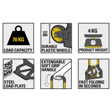 Візок вантажний складний Stanley SXWT-FT580 - №3