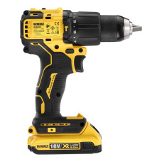 Дрель-шуруповерт аккумуляторная бесщёточная ударная DeWALT DCD709D2T - №5