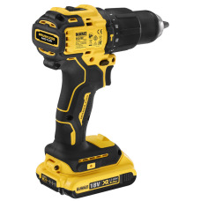 Дрель-шуруповерт аккумуляторная бесщёточная ударная DeWALT DCD709D2T - №4