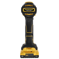 Дрель-шуруповерт аккумуляторная бесщёточная ударная DeWALT DCD709D2T - №3