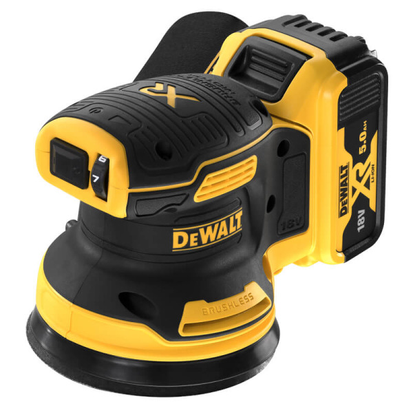 Шліфувальна машина ексцентрикова акумуляторна безщіткова DeWALT DCW210 TYPE 1