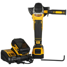 Шліфмашина кутова - болгарка акумуляторна безщіткова DeWALT DCG405S2T - №5