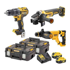 Набір з трьох інструментів безщіткових DeWALT DCK327P2T - №1