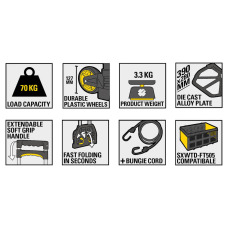 Тележка грузовая складная Stanley SXWT-FT501 - №4