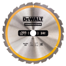 Диск пильный СONSTRUCTION DeWALT DT1958 - №1