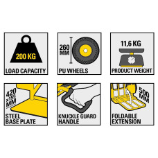 Тележка грузовая складная  Stanley SXWT-HT535 - №4