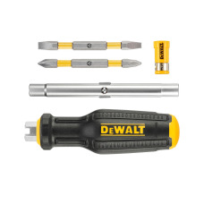Отвертка - набор "FULL FIT 6 Way" с двумя сменными битами DeWALT DWHT66569-0 - №4