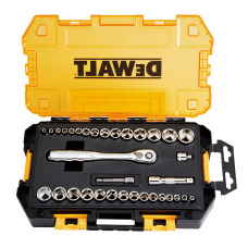 Набор головок 1/4", 3/8", 34 предмета DeWALT DWMT45034-0 - №1