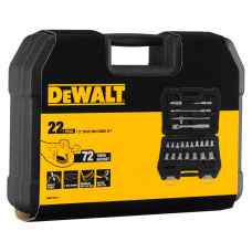 Набор головок 1/2", 22 предмета DeWALT DWMT19241-1 - №3