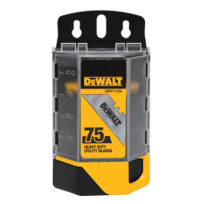 Лезвия запасные для отделочных работ, трапецевидные DeWALT DWHT11004-7 - №1