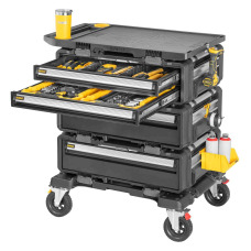 Робоча станція 5 в 1 (комплект ящиків на візку) TOUGHSYSTEM 2.0 DXL DeWALT DWST60510-1 - №2