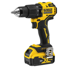 Дрель-шуруповерт аккумуляторная бесщёточная ударная DeWALT DCD709P2T - №5