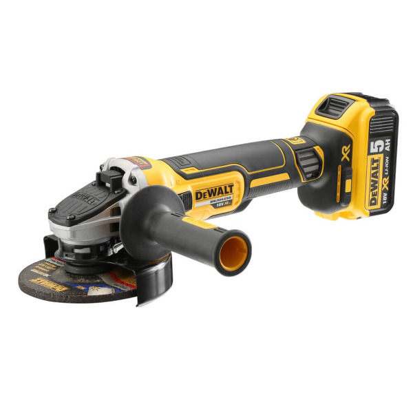Шліфмашина кутова - болгарка акумуляторна безщіткова DeWALT DCG405P2 TYPE 2