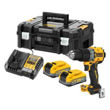 Дрель-шуруповёрт аккумуляторная бесщёточная ударная DeWALT DCD805S2T - №1