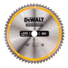 Диск пильный СONSTRUCTION DeWALT DT1960 - №1