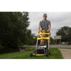 Газонокосилка аккумуляторная самоходная бесщёточная DeWALT DCMWSP156N - №8