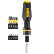 Отвертка - набор "FULL FIT Telescoping", со сменными битами, 10 бит DeWALT DWHT68001-0 - №3