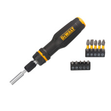 Отвертка - набор "FULL FIT Telescoping", со сменными битами, 10 бит DeWALT DWHT68001-0 - №4