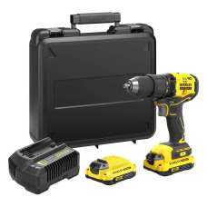 Дриль-шурупокрут безщітковий акумуляторний  Stanley FatMax SFMCD710D2K - №2