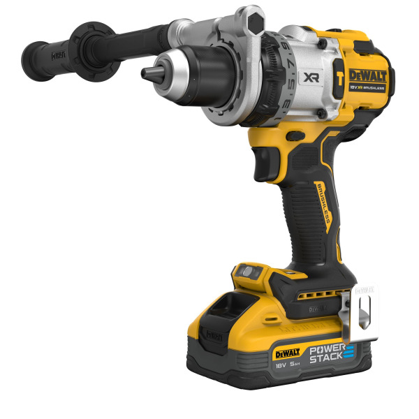 Дриль-шурупокрут акумуляторний безщітковий ударний DeWALT DCD1007H2T TYPE 1
