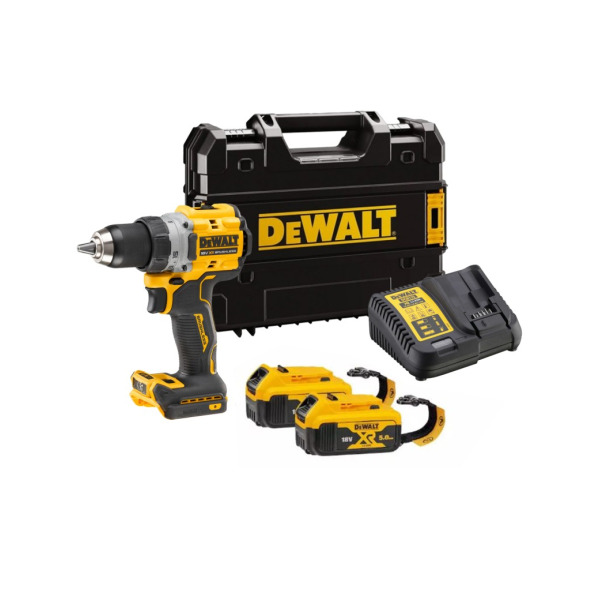 Дриль-шурупокрут акумуляторний безщітковий DeWALT DCD800P2LRT TYPE 1