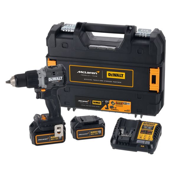 Дриль-шурупокрут ударний McLaren F1 TEAM LIMITED EDITION DeWALT DCD85MP2T TYPE 2
