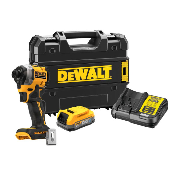 Шуруповерт ударний акумуляторний безщітковий DeWALT DCF850E1T TYPE 1