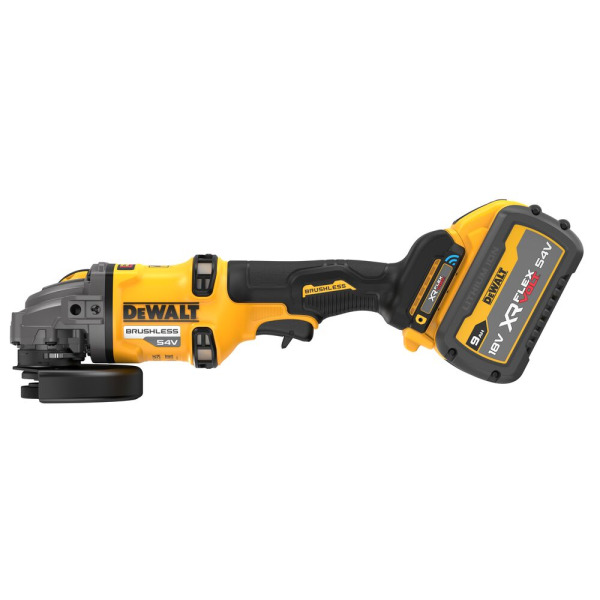 Шліфмашина кутова - болгарка акумуляторна безщіткова DeWALT DCG418SHDX2 TYPE 1
