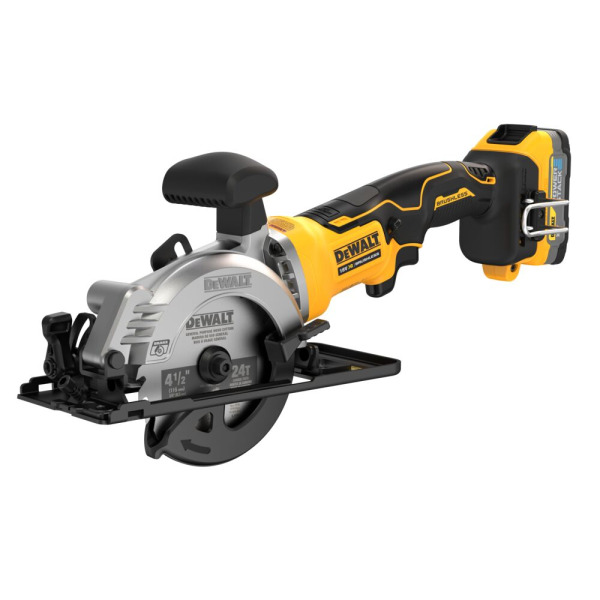 Пила дискова акумуляторна безщіткова DeWALT DCS571E1T TYPE 1