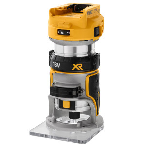 Фрезер акумуляторний безщітковий окантовочний DeWALT DCW600N