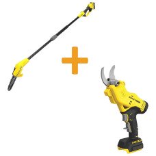 Висоторіз акумуляторний зі штангою Stanley FatMax SFMCPS620M1+SFMCPP32B - №1