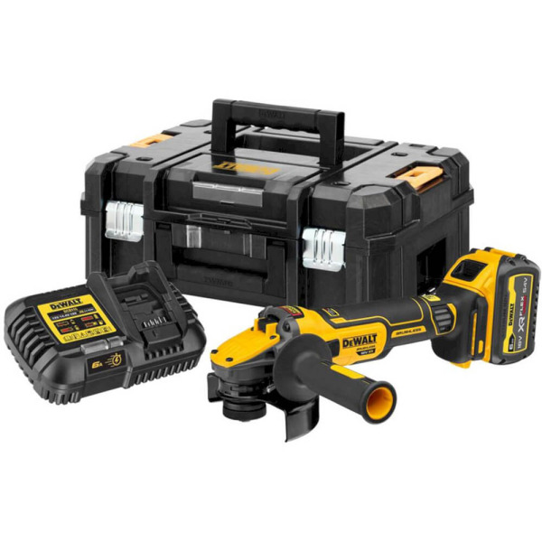 Шлифмашина угловая - болгарка аккумуляторная бесщёточная DeWALT DCG409VST1 TYPE 1