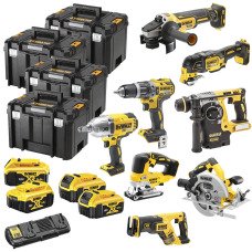 Набор из восьми инструментов аккумуляторных DeWALT DCK865P4T - №1