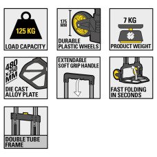Грузовая складная тележка Stanley FXWT-706 - №2