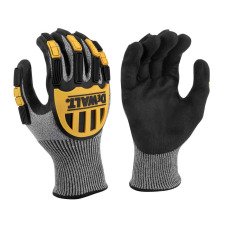 Перчатки универсальные, противоразрезные, с защитой от удара DeWALT DPG815L - №1
