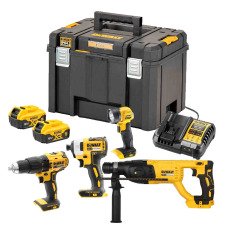 Набор из четырёх инструментов бесщеточных DeWALT DCK440P2T - №1