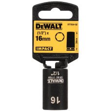 Головка торцевая ударная короткая "IMPACT" DeWALT DT7534 - №2