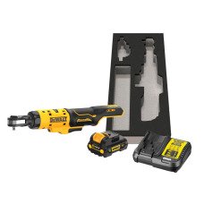 Гайкокрут кутовий - ключ-храповик акумуляторний безщітковий DeWALT DCF504L1G - №1