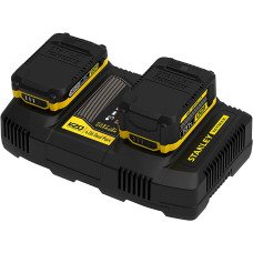 Зарядний пристрій на 2 акумулятора 18В Stanley FatMax SFMCB24 - №6
