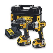 Набор из двух инструментов бесщеточных DeWALT DCK268P2T - №1