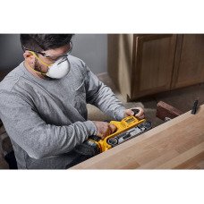 Шлифмашина ленточная аккумуляторная бесщёточная DeWALT DCW220N - №3