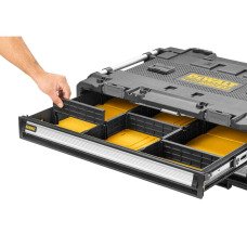 Універсальний ящик TOUGHSYSTEM 2.0 DXL на 2 шухлядки DeWALT DWST08520-1 - №2